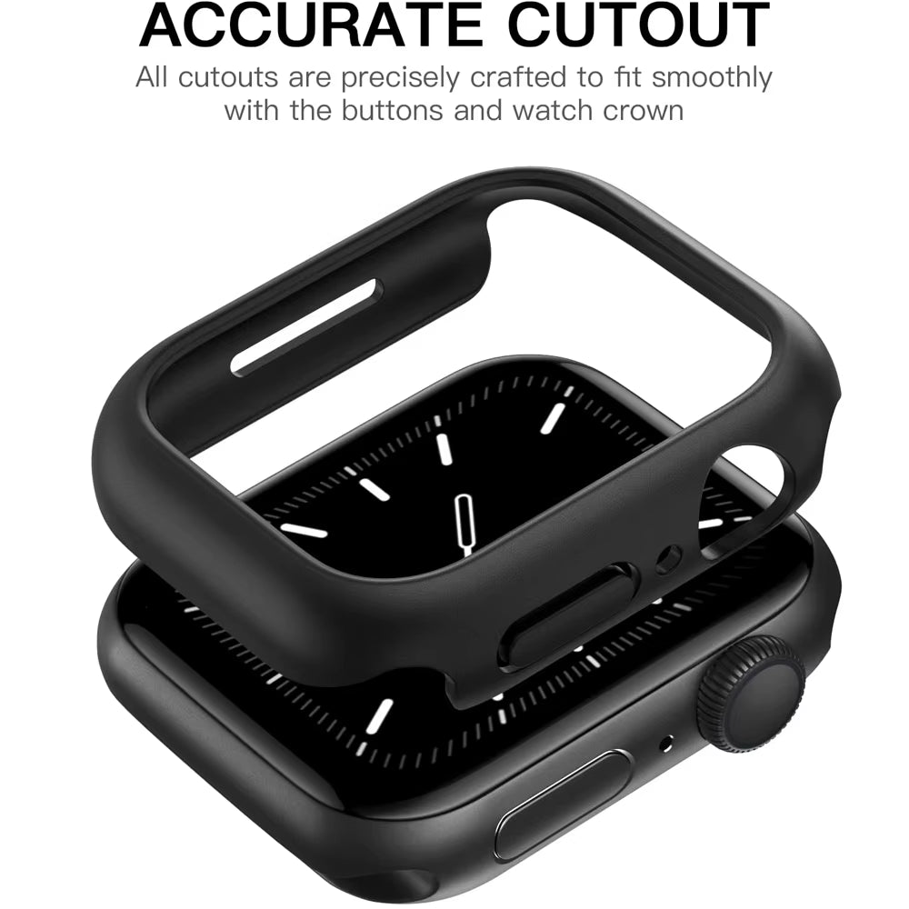 : Apple Watch Series 10 Case [46mm/42mm] | Smartwatch Accessories ⌚ | Screen Protector & PC Bumper Frame 💎 | Durable Protective Shell 🛡️