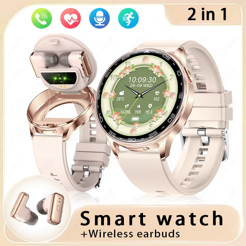 ✨ 2-in-1 TWS Smart Watch with Earbuds – The Ultimate Fitness & Lifestyle Companion! ✨