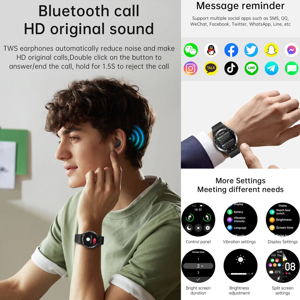 ✨ HUAWEI 2024 X10 – The Ultimate 2-in-1 Smartwatch & Earbuds Combo! ✨