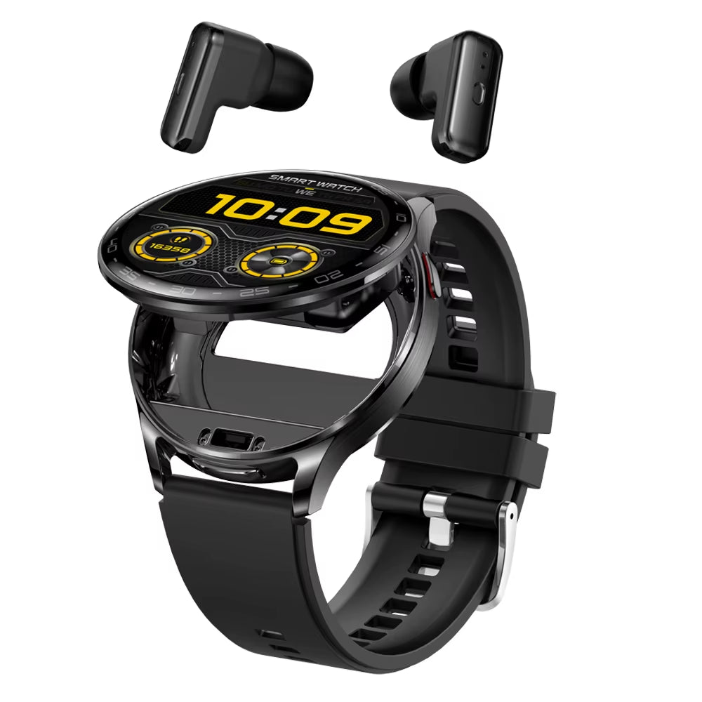 "LIGE 2-in-1 TWS Smartwatch ⌚ Bluetooth Earbuds 🎧 | Fitness Tracker, Heart Rate Monitor & Noise Reduction – Perfect for Men & Women!"